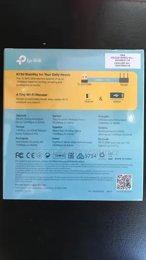 150 Mbps Wireless N Nano Usb Adapter