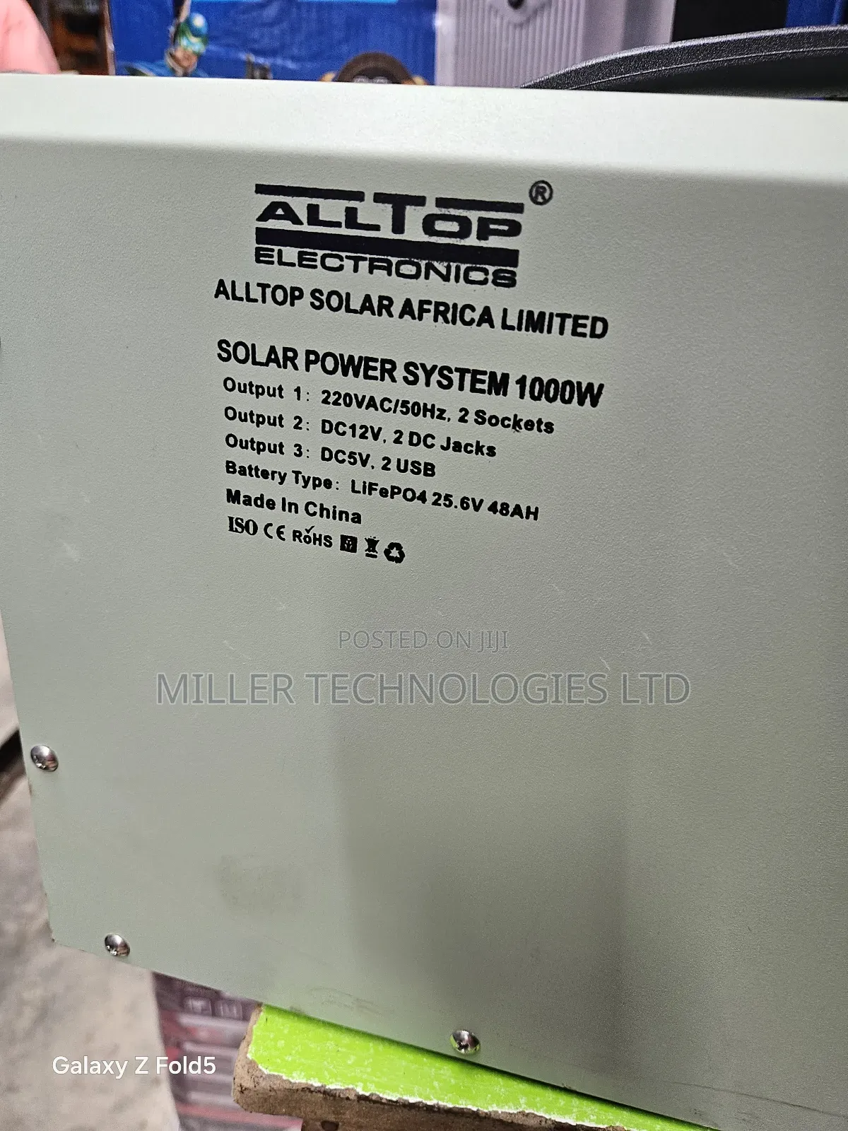 All Top Solar Generator 1000w to Power Fridge