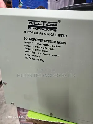 All Top Solar Generator 1000w to Power Fridge