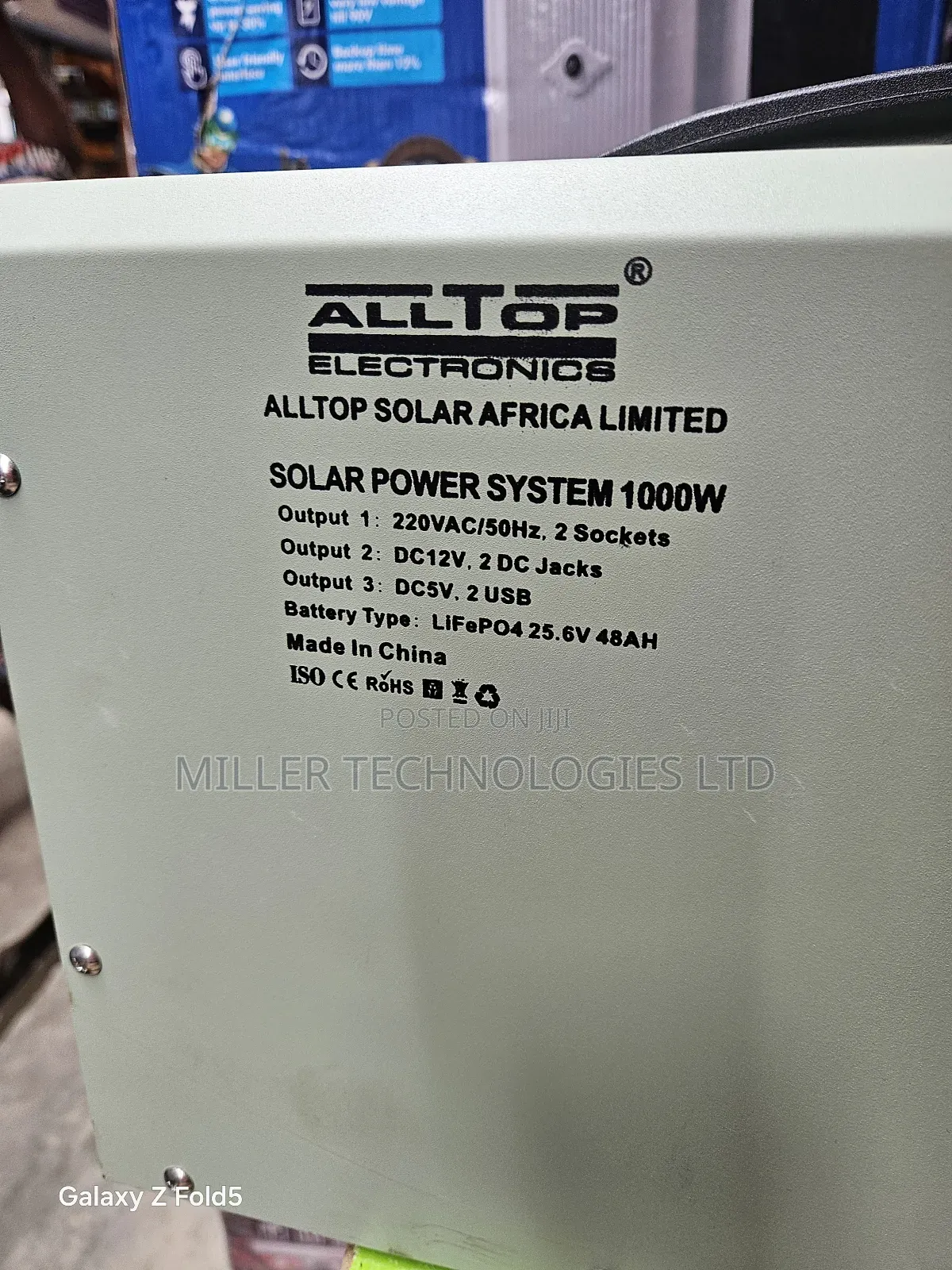 All Top Solar Generator 1000w to Power Fridge