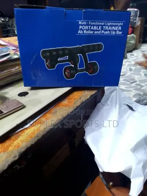 Ab Roller and Push Up Bar