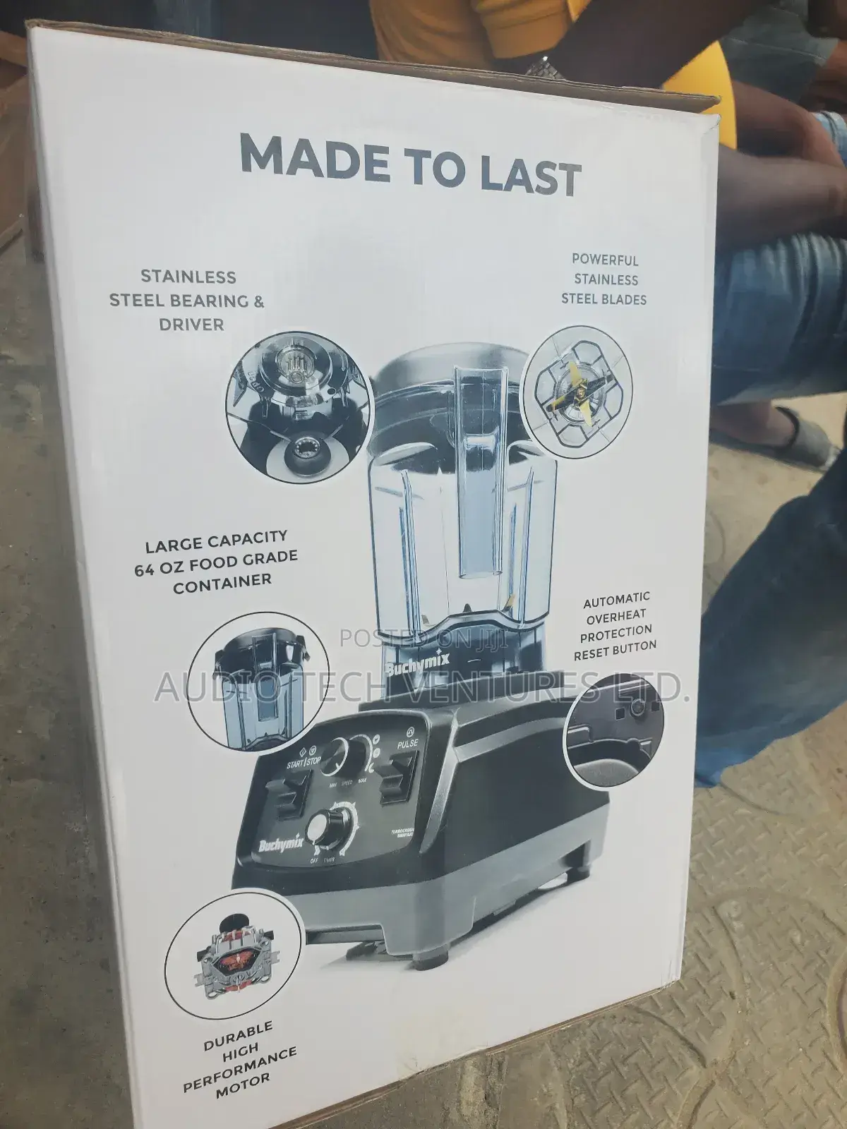 Buch Mix Turbocrush Bx250 Blender