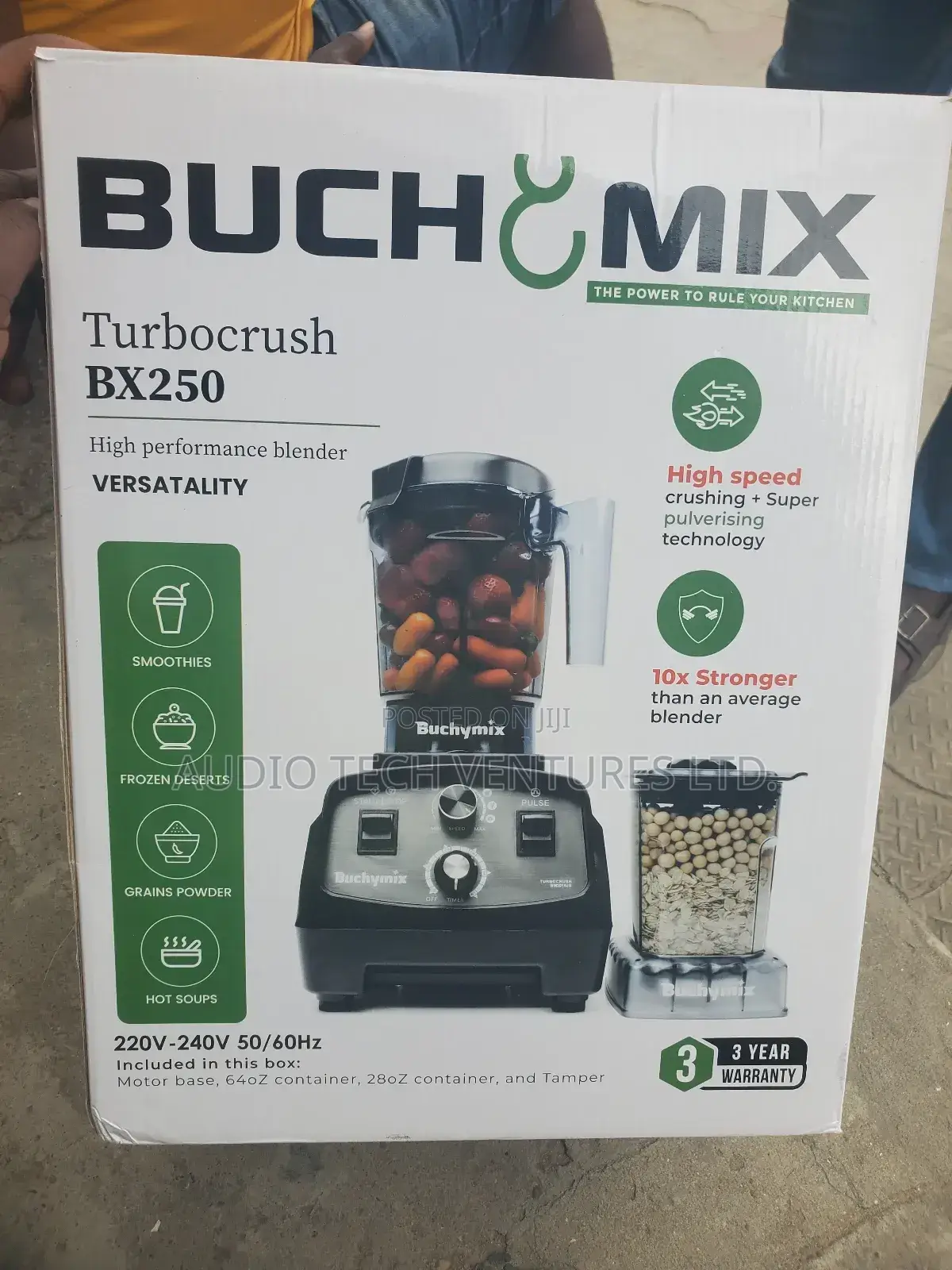 Buch Mix Turbocrush Bx250 Blender