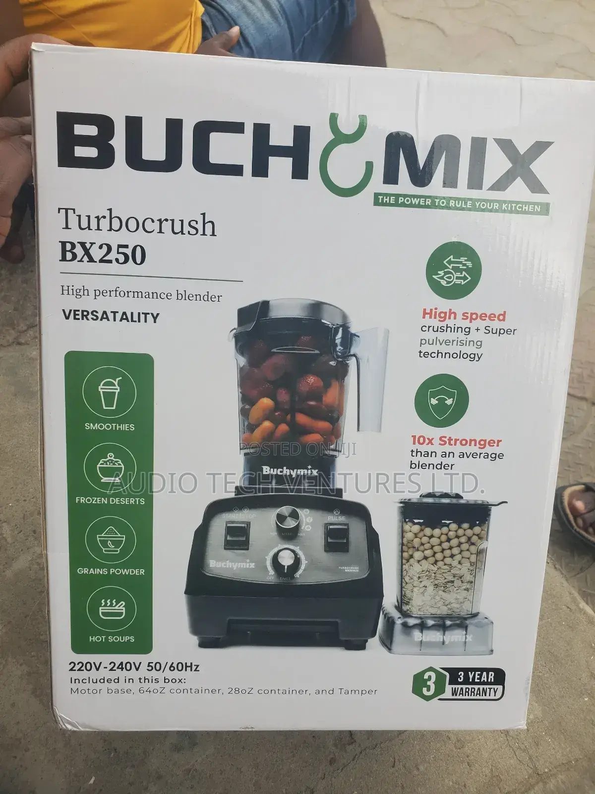 Buch Mix Turbocrush Bx250 Blender