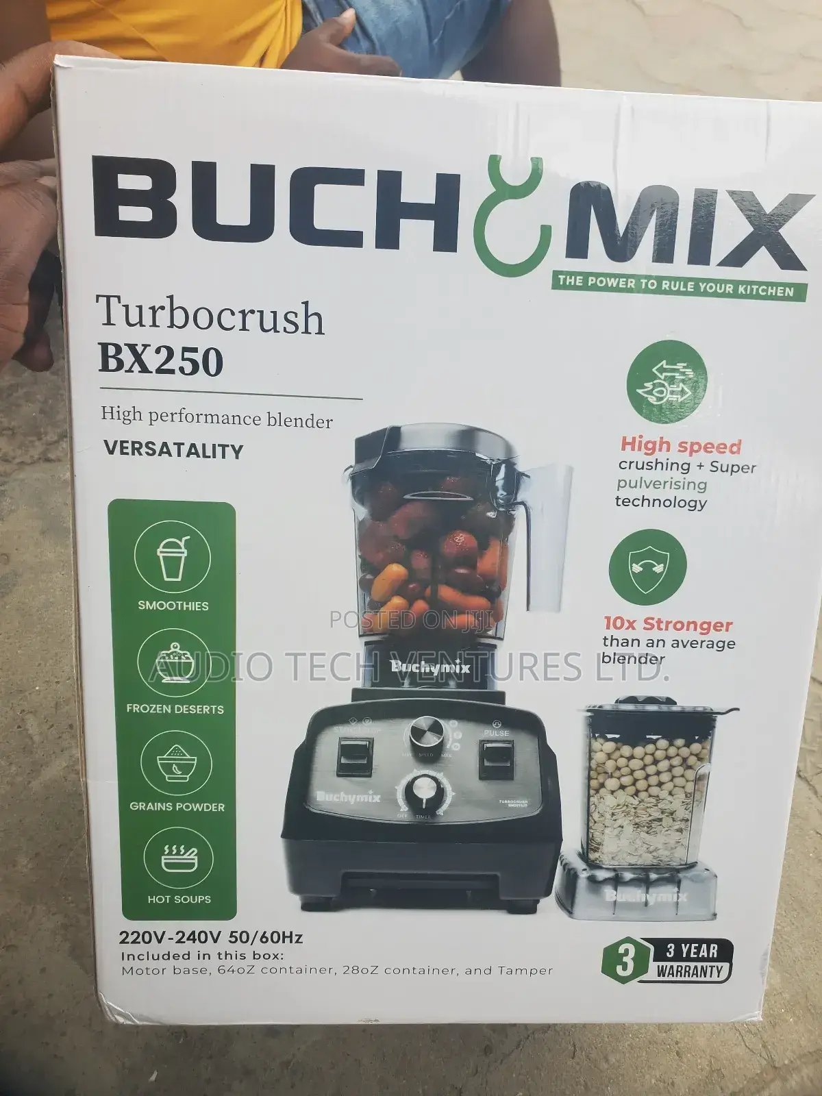 Buch Mix Turbocrush Bx250 Blender
