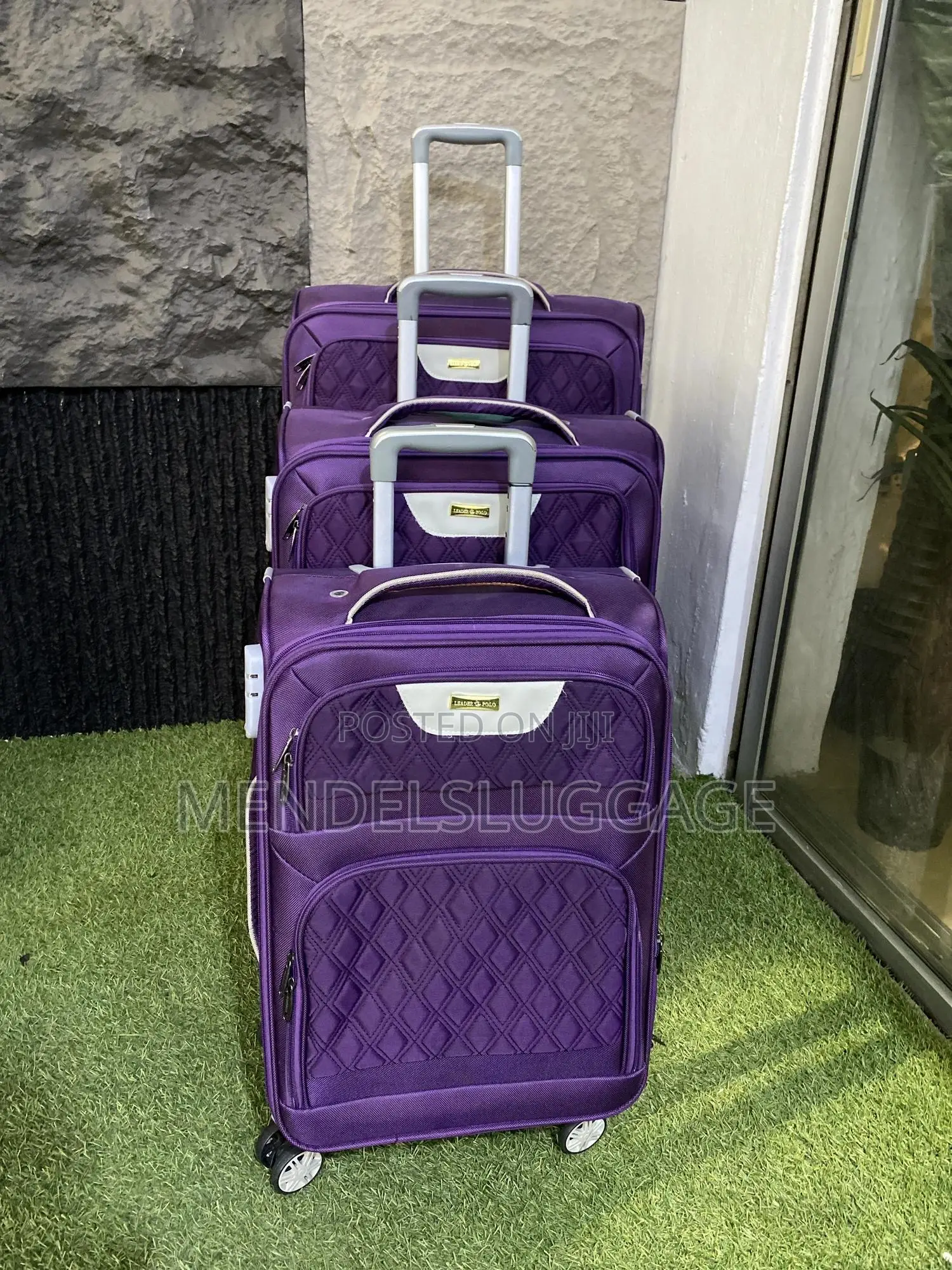 Adorable Purple Luggage