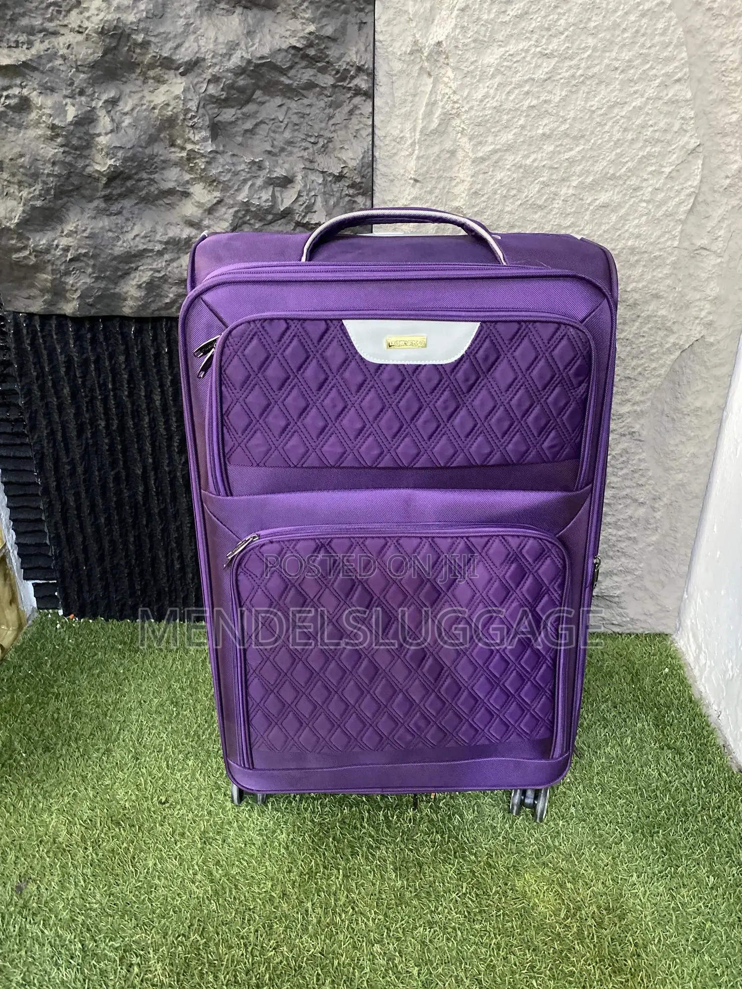 Adorable Purple Luggage