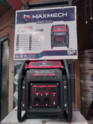 3.8kva Maxmech Inverter Petrol Generator With Warranty