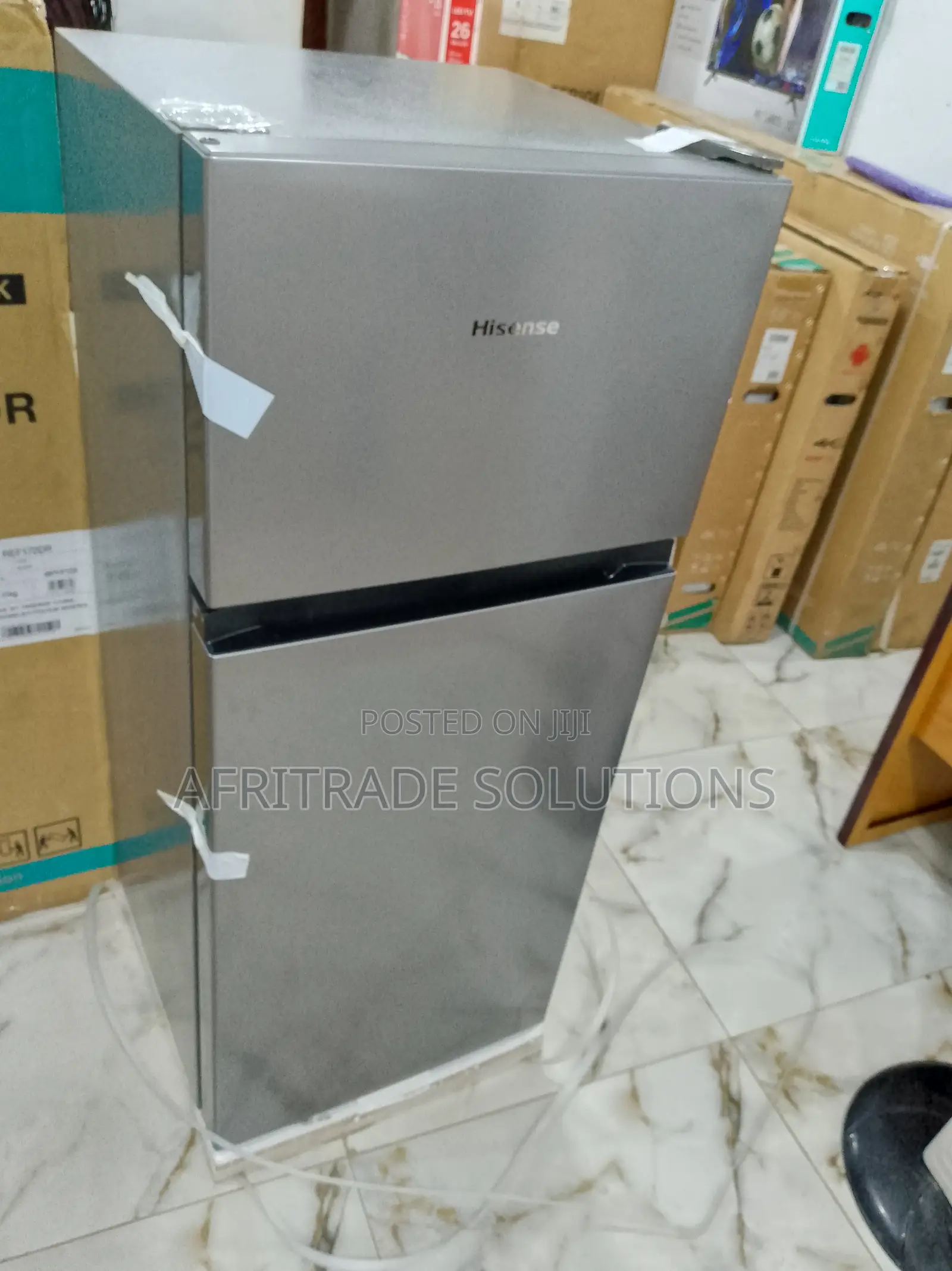 124 Liters Hisense 172dr Double Door Refrigerator- Low Noise
