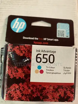 HP 650 Tri-Color Ink Advantage Cartridge