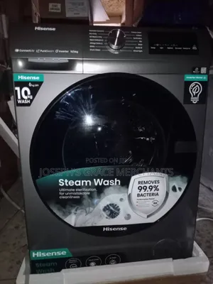 10kg Hisense Front Loader Washing Machine 6kg Dryer.