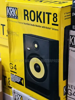 Krk8 Protessional Powered Studio Monitor With Kevlar Drivers