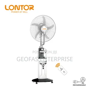 High Performance Quality Rechargeable Lontor Mist Fan 18inch