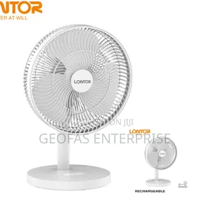 Lontor High Quality Portable Recharging Table Fan