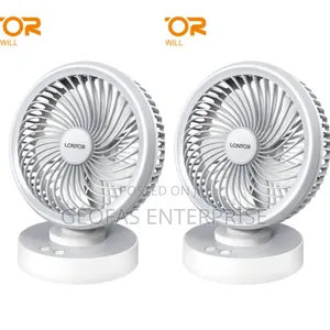 Lontor High Quality Portable Rechargeable Table Fan MF026-6