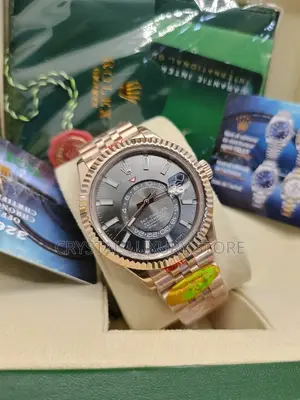 Rolex Quality Luxury Men Chain Wristwatch