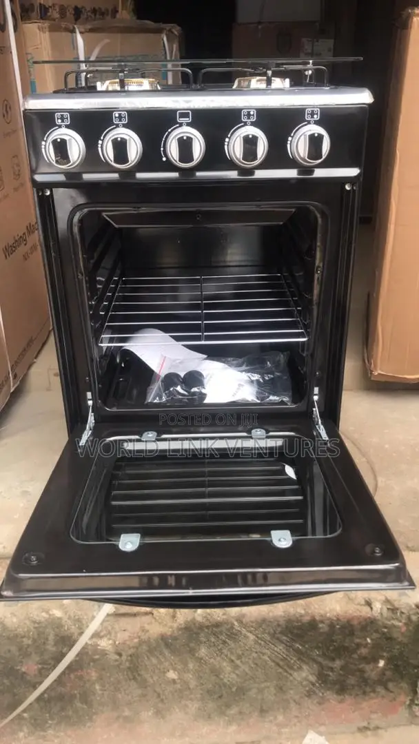 Sonik 4 Gas Burner Standing Cooker Automatic IGNNESION