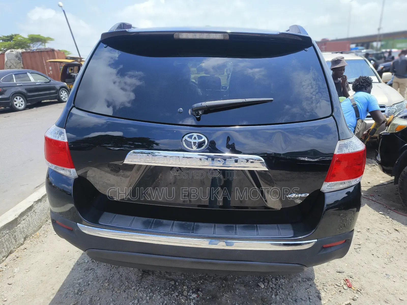 Toyota Highlander Limited 2012 Black