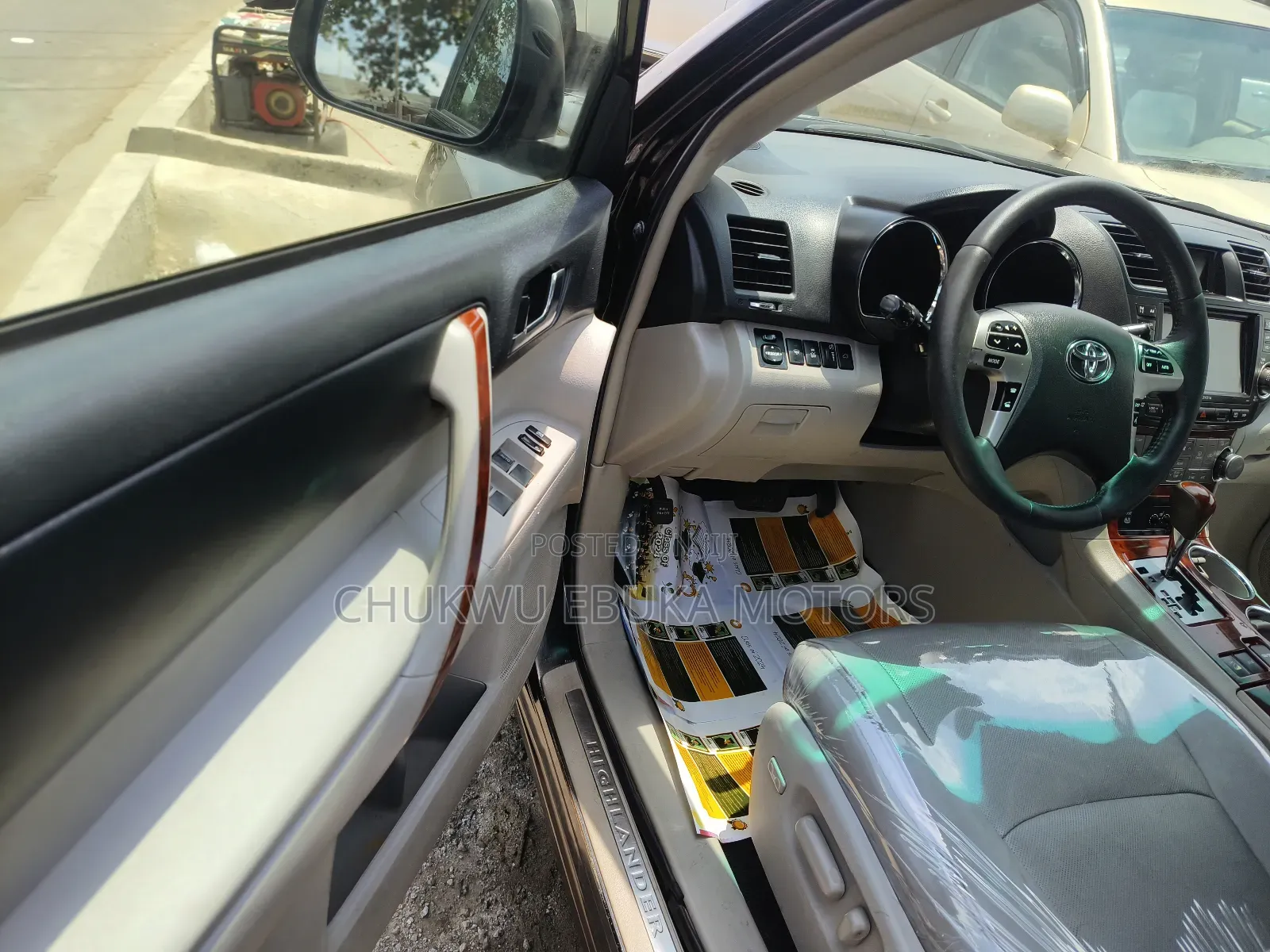 Toyota Highlander Limited 2012 Black
