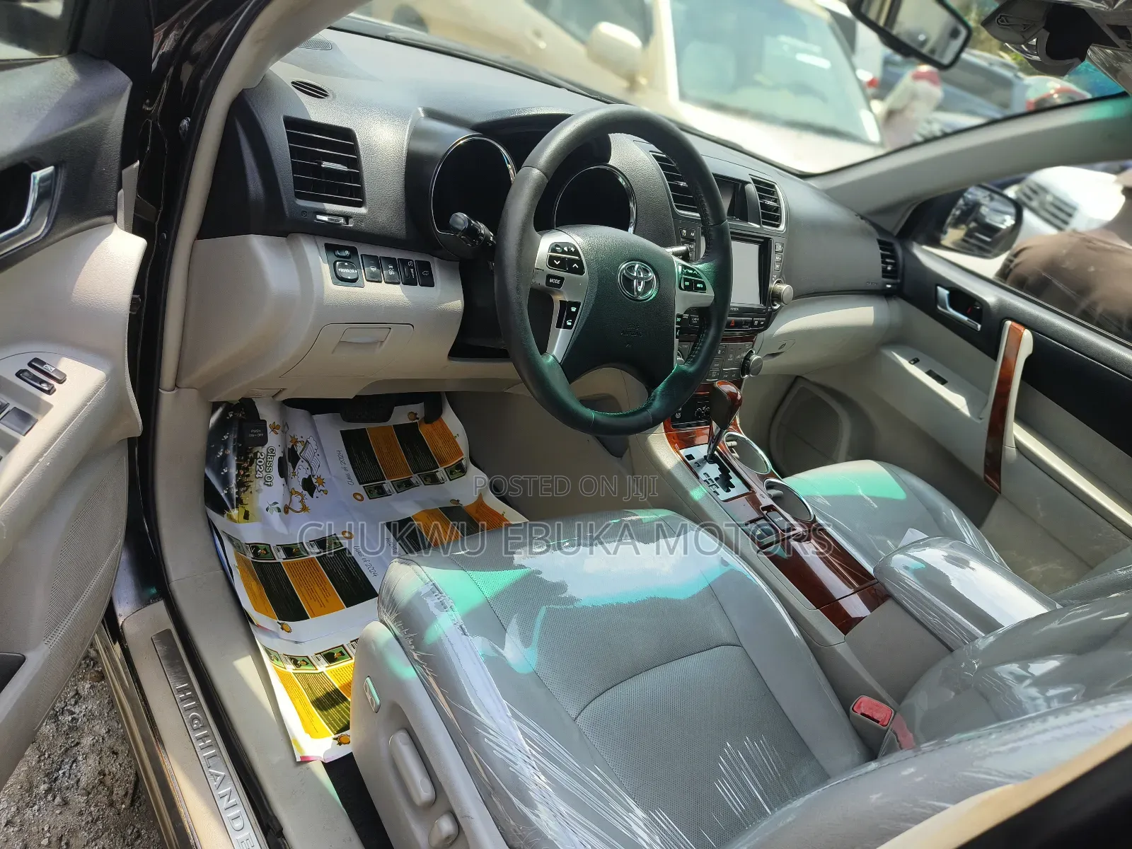 Toyota Highlander Limited 2012 Black