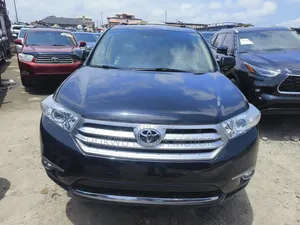 Toyota Highlander Limited 2012 Black