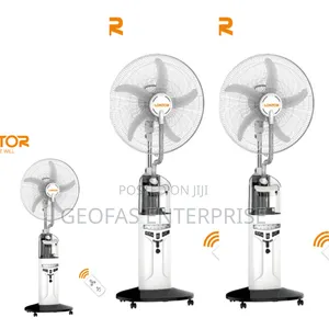 Lontor High Quality Speed Rechargeable Mist Fan 16inch