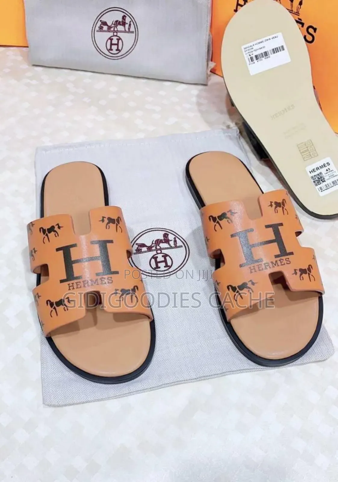 Hermes Slippers