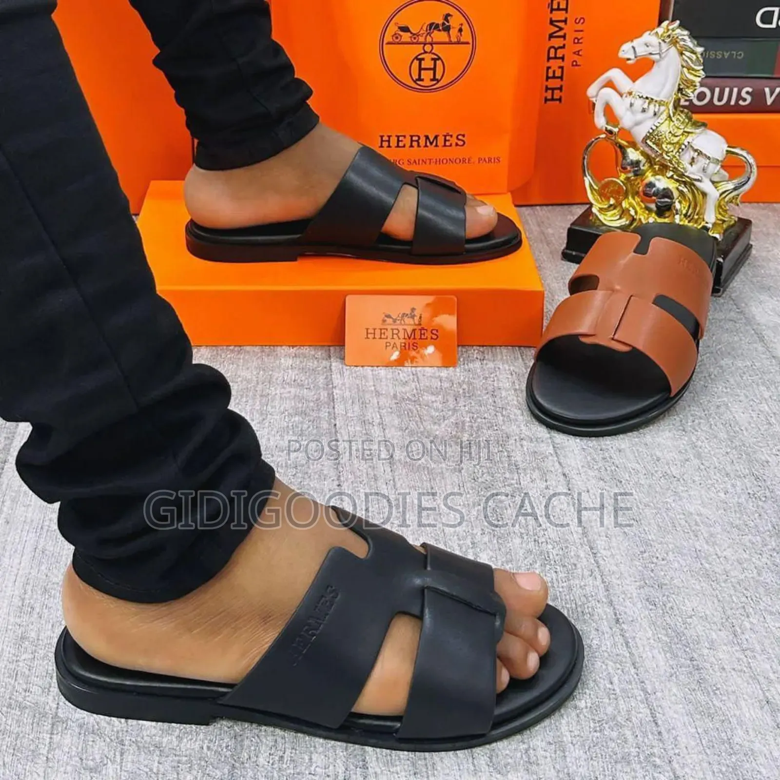 Hermes Slippers
