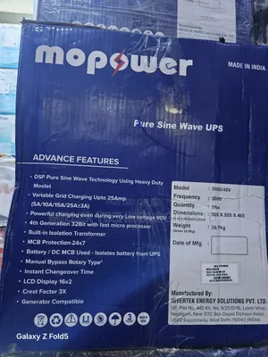 Mopower Inverter 3.5kva 48v to Power Fridge Ac Tv