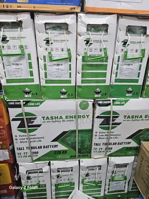 Tasha Tubular Battery 220ah 12V Available
