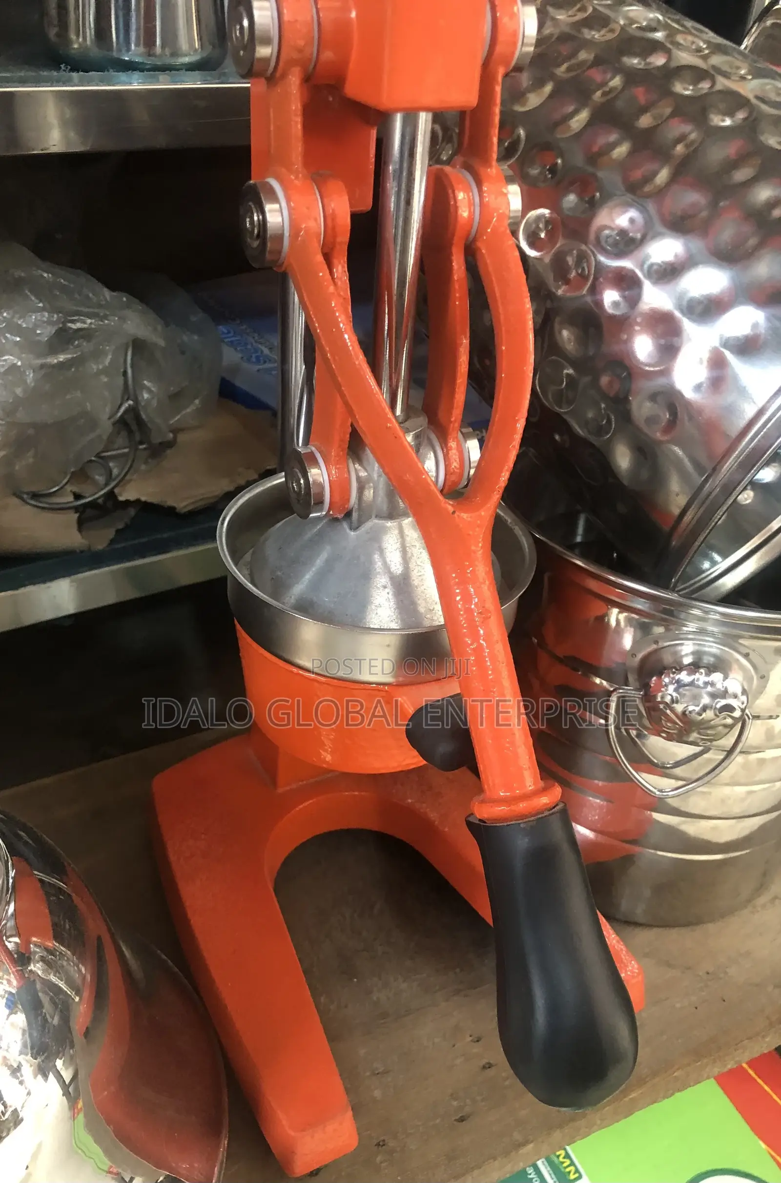 Industrial Orange Juice Extractor - Cast Iron Juice Press