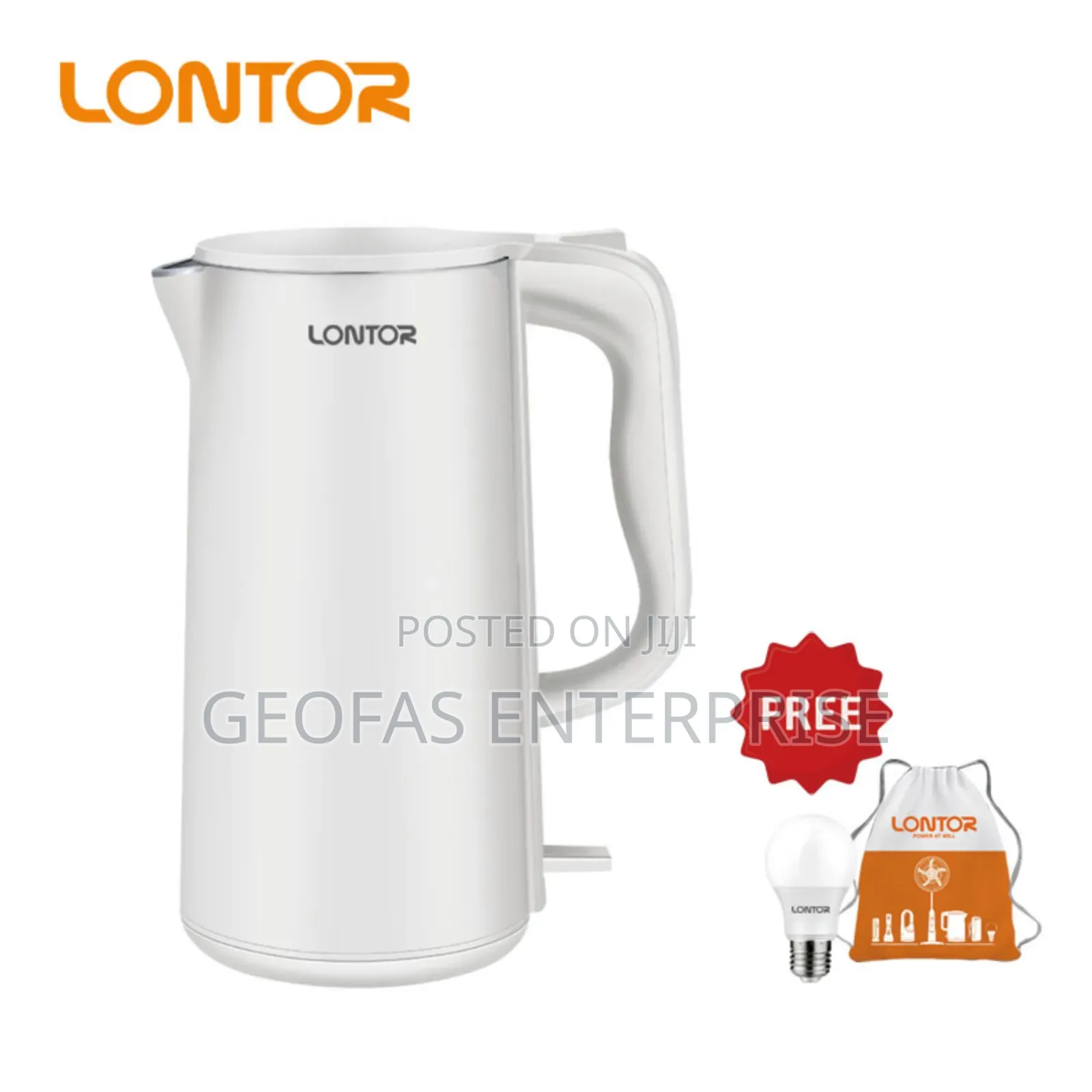 Lontor Large Capacity Electric Kettle EK006 3L