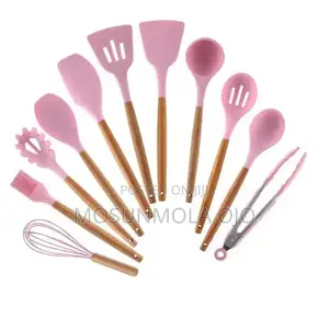 Silicone Kitchen Utensils Cooking Sets
