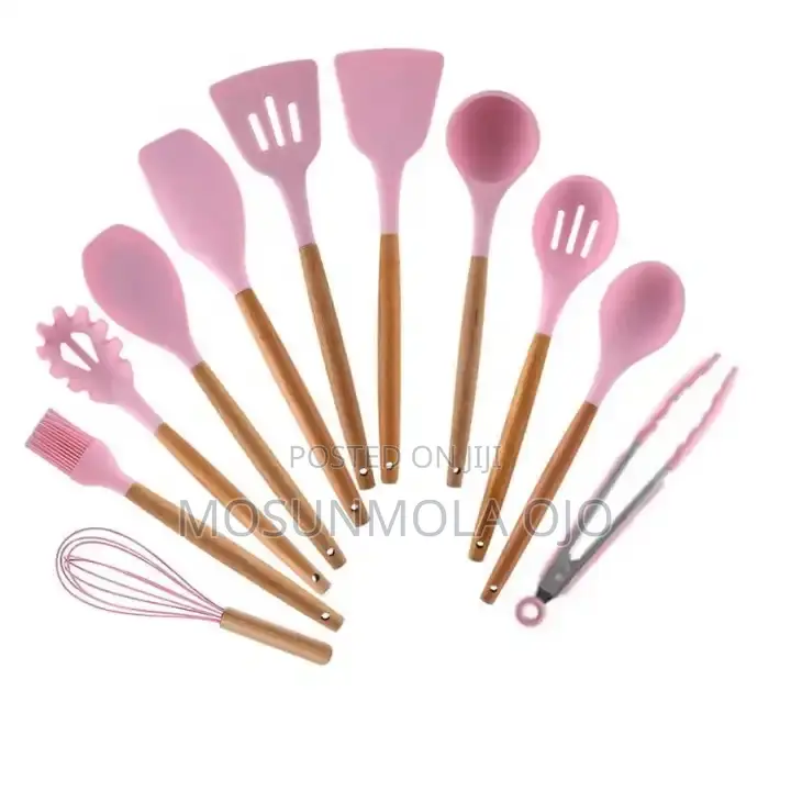 Silicone Kitchen Utensils Cooking Sets
