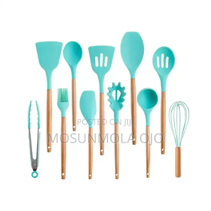 Silicone Kitchen Utensils Cooking Sets