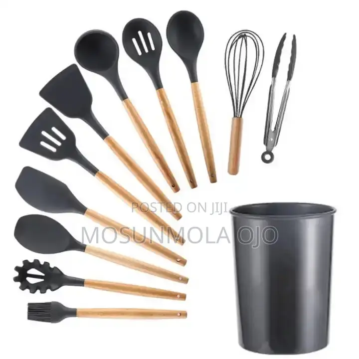 Silicone Kitchen Utensils Cooking Sets
