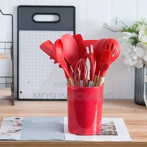 Silicone Kitchen Utensils Cooking Sets