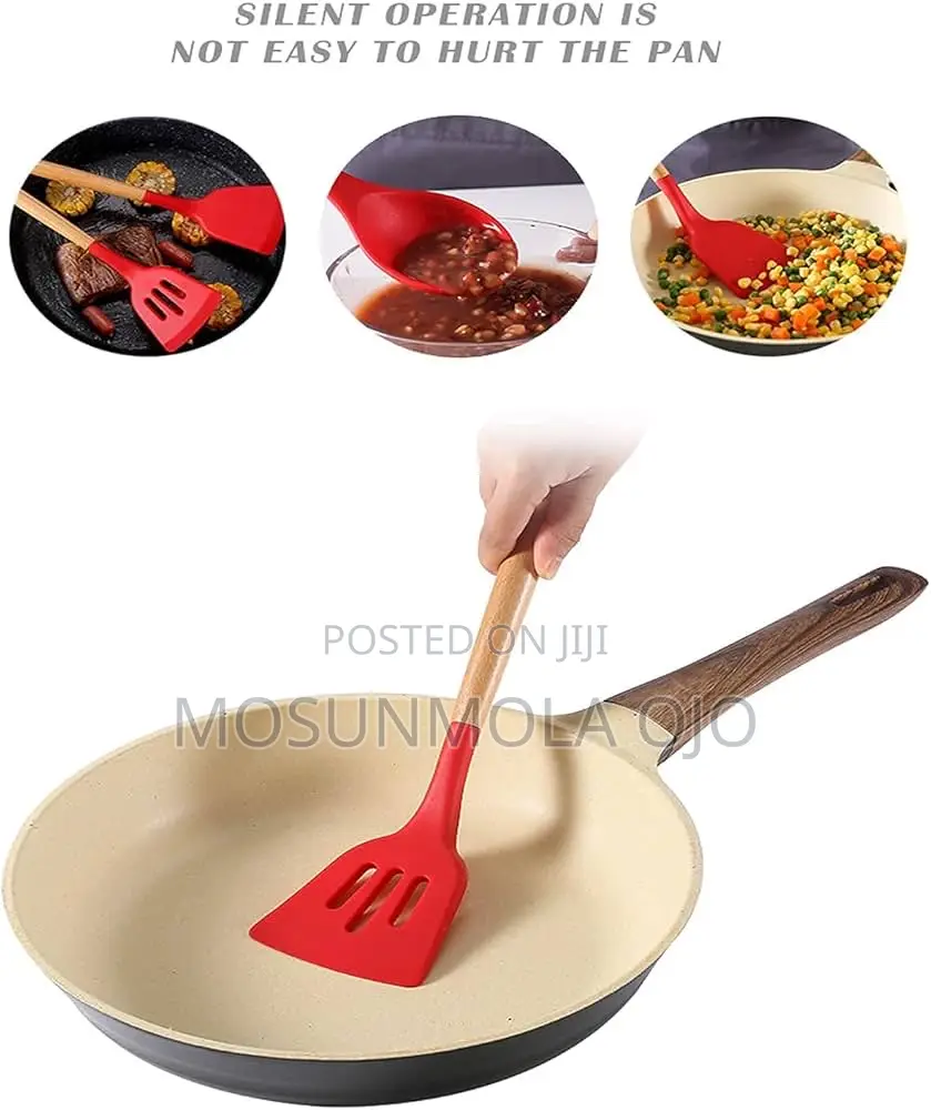 Silicone Kitchen Utensils Cooking Sets