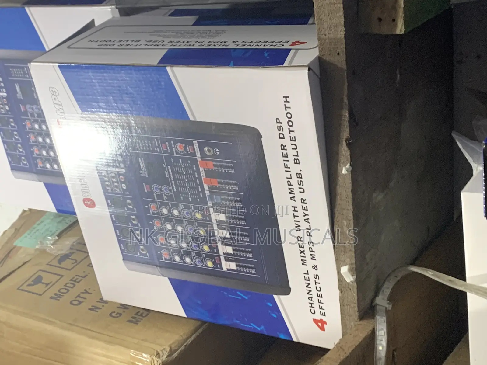 4 Channel Powered Mixer