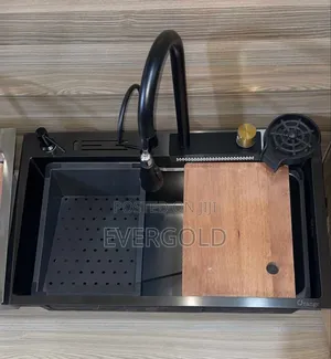 Hand Made Kitchen Sink With Mixer Tap And Accessories