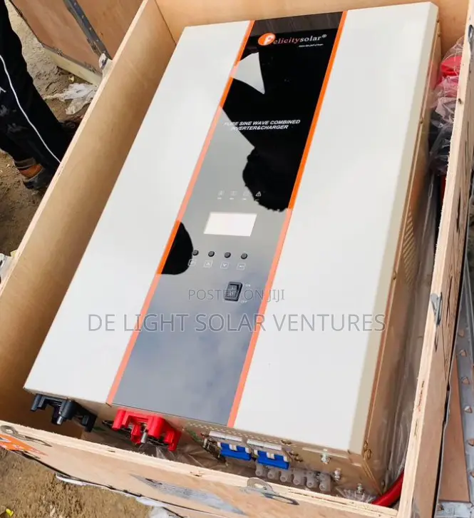 10kva 48v Felicity Inverter 7yrs Warranty - DE LIGHT SOLAR Ventures ...