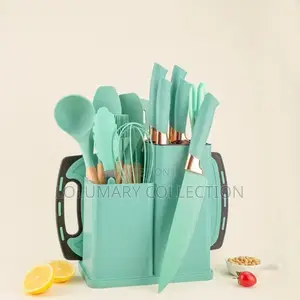 19pcs Silicone Cooking Spoon Set Non Stick Cooking Spoon Set