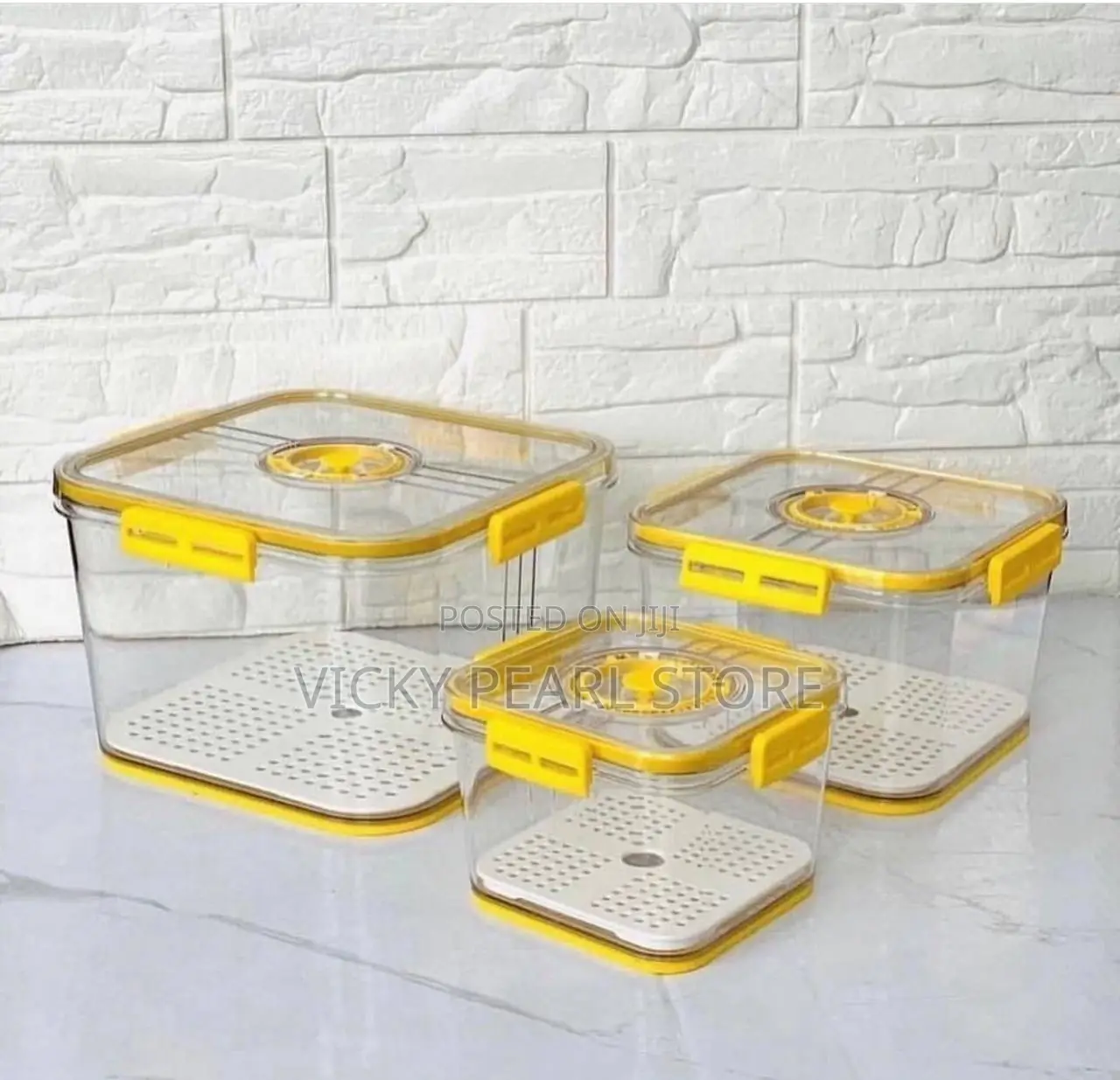 3in1 Acrylic Fridge Storage