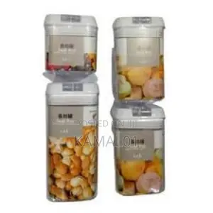 Easy Lock Large Kitchen Storage Container Set 4pcs