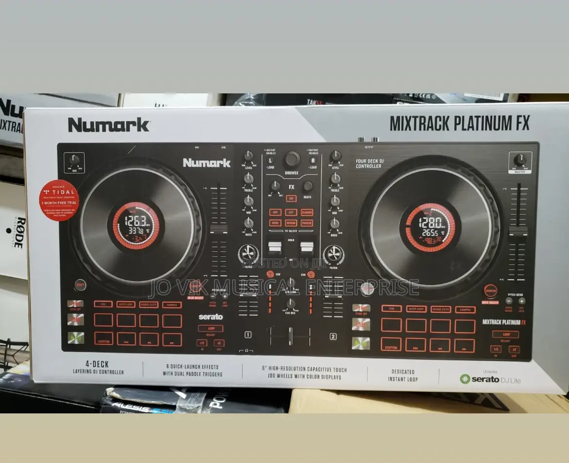 Numark Mixtrack Platinum FX DJ Controller