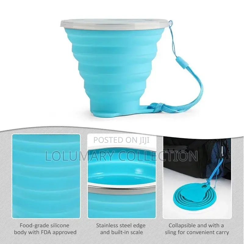 Foldable Cup / Foldable Silicone Cup