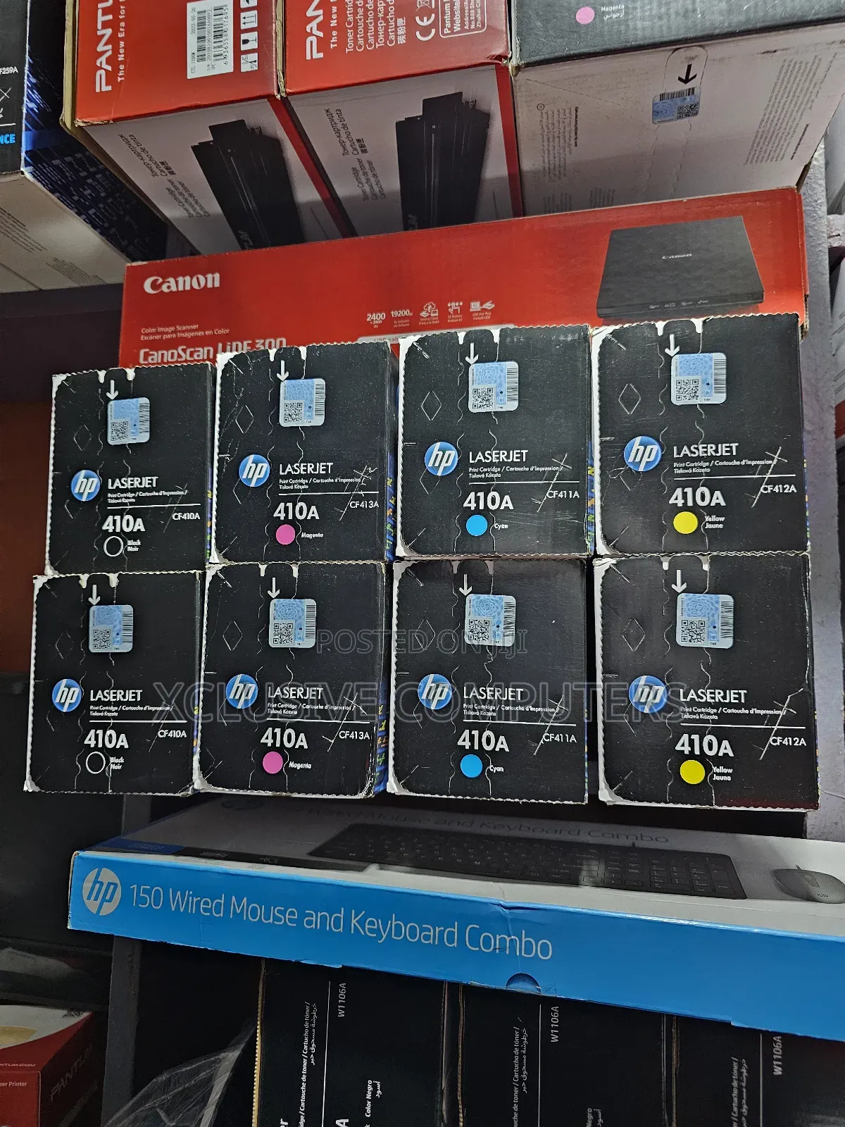 Hp Toner Cartridges 410a Bk/C/Y/M