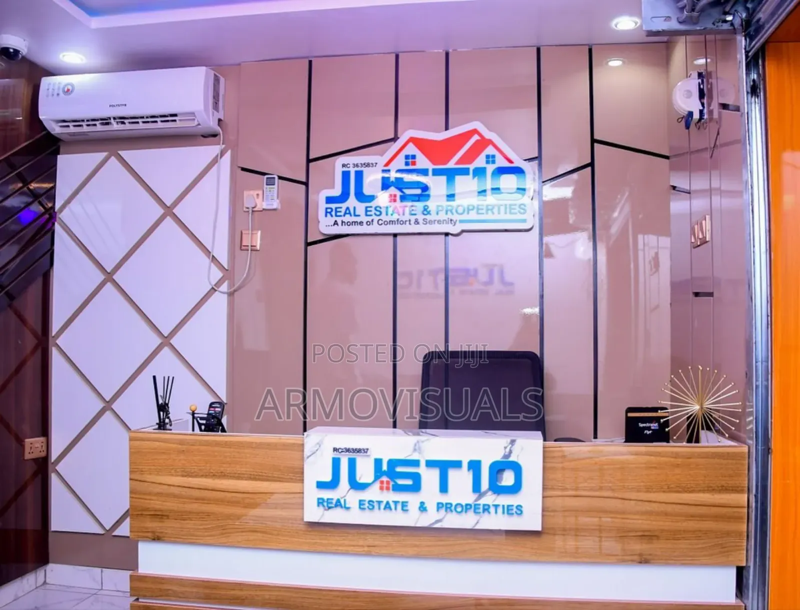 3D Signage Cladding With LED Lightening