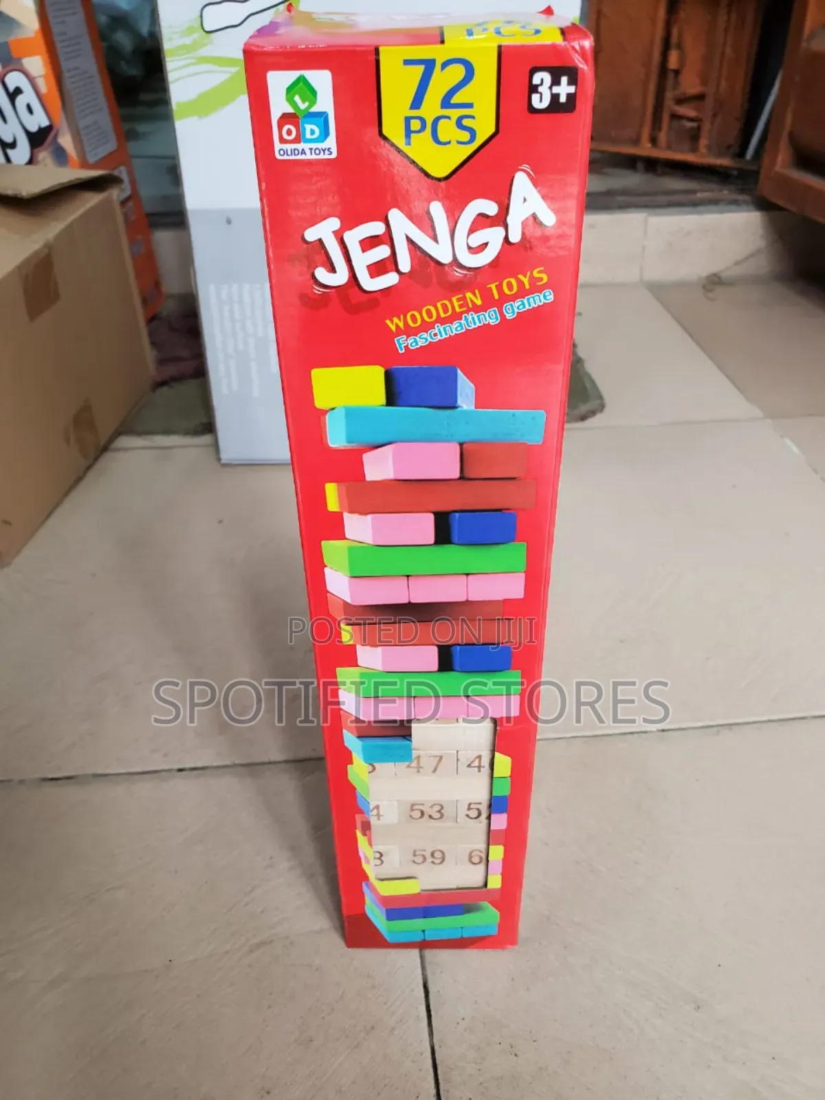 72pcs Jenga Game -Big Size