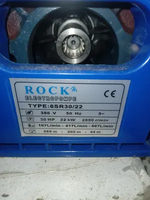 30hp 22kw Rock Submersible Water Pump 6" Body, Italian Technology